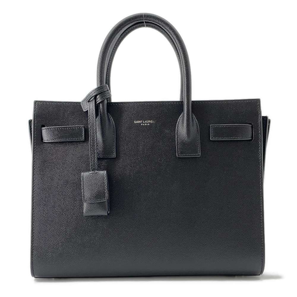 Saint Laurent Paris Baby Sac de Jour Handbag Shoulder Bag Black